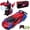 Red, variant on Remote Control Car, 1:18 Scale Transforming Robot Toy with One-Button Deformation, 2.4GHz RC Vehicle with LED Lights, Gift for Boys Ages 4-12