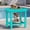 ARUBA, variant on Cobiod 14 x 18.4 Inch Double Tier All Weather Patio End Table HDPE Outdoor End Table for Porch Lawn Poolside Fire Pit Durable Fits Adirondack Chairs,white