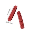 thumbnail image 4 of Sonducket 1 par de pastillas de freno resistentes al desgaste, pieza de bicicleta de montaje para reemplazar rojo Type3 NO3 Sonducket OD020647-02, 4 of 6