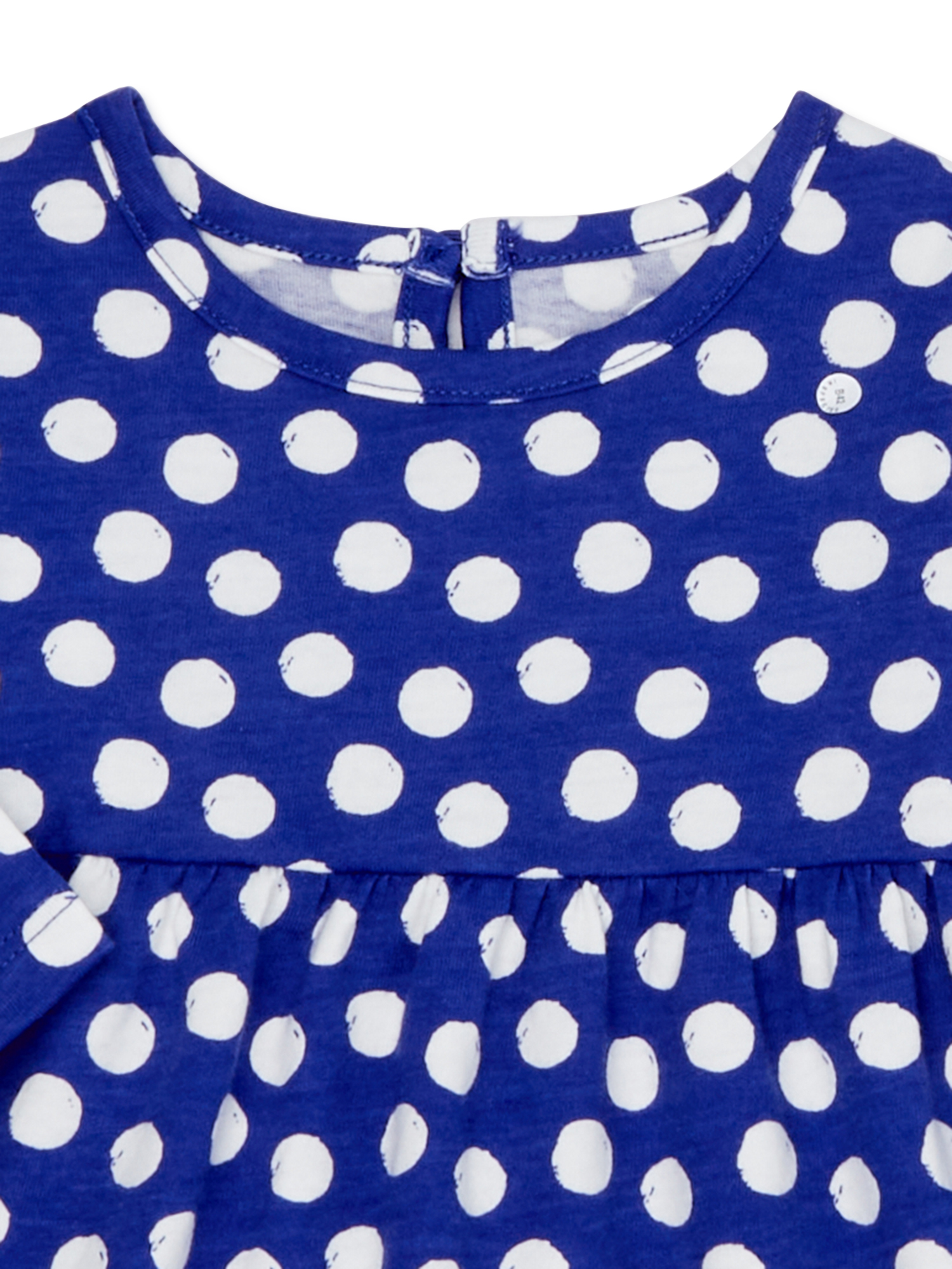 Wonder Nation Baby Girl Long Sleeve Knit Dress & Diaper Cover, 3-Pack - image 4 of 4
