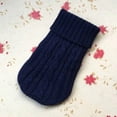 thumbnail image 3 of YUEHAO Pet Supplies Winter Dog Clothes Puppy Pet Cat Sweater Jacket Coat For Small Dogs Navy, 3 of 4