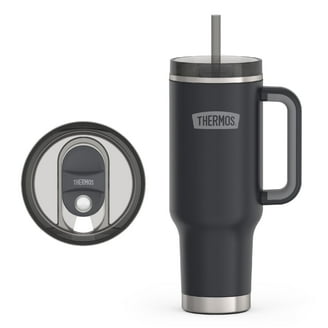 THERMOS 16-Ounce Insulated Travel Mug, Stainless Steel, Black, Vacuum,  Spill Proof - Walmart.com