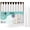 White, variant on BOLSIUS Ivory Household Candles Bulk Pack 45 Count - Unscented Dripless 7 Inch Dinner Candlesticks - 6+ Hours Burn Time - Premium European Quality - Consistent Smokeless Flame - 100% Cotton Wick