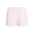 thumbnail image 5 of No Boundaries Cotton Pull-On Shorts with Side Bows, Women's XXS-XXL, 5 of 5