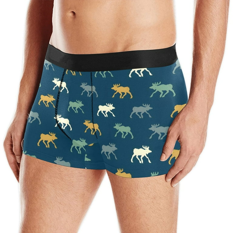 Mens Boxer Briefs Men s Boxer Shorts Moose Tracks XXXL