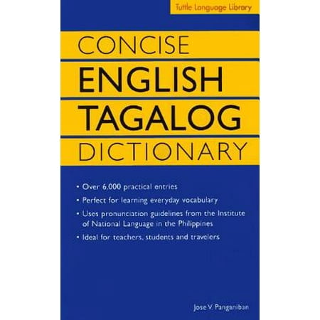 Concise English Tagalog Dictionary - eBook