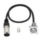 thumbnail image 2 of Cable de audio XLR macho de 3 pines a XLR hembra tipo D, convertidor de audio para estudios de grabación y presentaciones ., 2 of 9