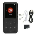 thumbnail image 2 of MP3 Player with BT, 2.4 Inch Screen, DAC Decoding Chip, HD Noise Reduction, 16GB Flash Memory, MP3 APE FLAC WMA, for Sport, Music Lovers, 2 of 7