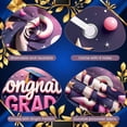 thumbnail image 4 of Pink Theme Graduation Banner Graduation Cap Grad Backdrop Colorful Balloons Congrats Lettering Graduation Background for Graduation Party College Graduation Photo Shoot, 4 of 9