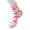 Light Pink1, variant on Conairie Cozy Socks for Women Socks for Women's Valentines Day Stripe Print Mid Calf Crew Socks Ribbed Knit Dress Boot Socks Light Pink
