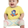 thumbnail image 1 of Cute Bird Riding Airplane  T-Shirt Infant -Image by Shutterstock,  12 Months, 1 of 4