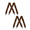Camel, variant on Buyless Fashion Mens 2 Pack Suspenders - 48" Elastic Adjustable Heavy Duty 2" Wide - X Back With Black Hooks - 5140-2-Burgundy