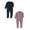 Purple 1PCS & Dark Blue 1PCS, variant on Infant Bodysuit Pajamas Romper Jumpsuit Thin Long Sleeves Romper Newborn Baby Clothes 2PCS