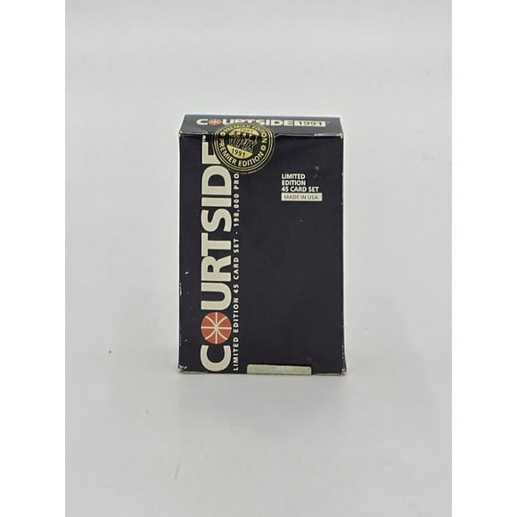 1991 Courtside Draft Pix Limited Edition Basketball Card Set (45 Cards)