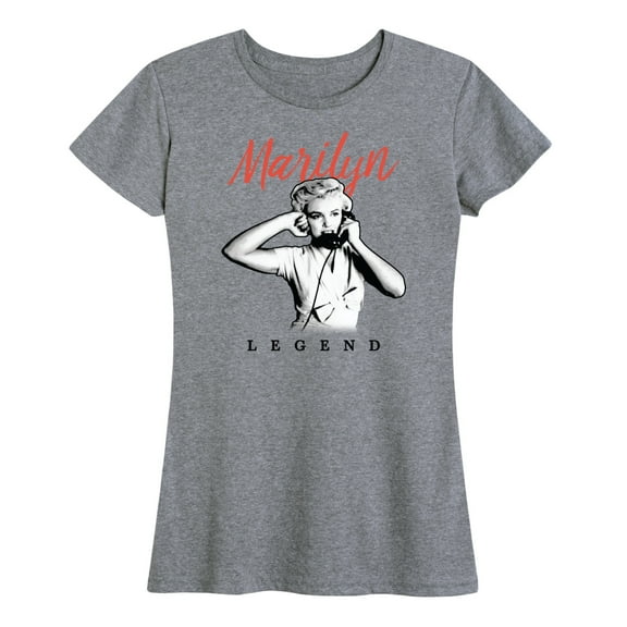 Marilyn Monroe - Legend - Women's Short Sleeve Graphic T-Shirt