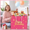 thumbnail image 6 of 2 Pcs Extra Large Birthday Bags 31.5x23.6x7.9 Inch Colorful Happy Birthday Gift Bag Oversize Non Woven Fabric Wrapping Pouch for Wedding Baby Shower Party Giant Present Wrap Supplies, 6 of 6