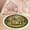 Color 4, variant on Washable Non Slip 4ft Round Rug, Whimsical Woodland Animals Floral Nature Patterns Nursery Rug with Tassels Carpet for Bedroom Living Room Playroom Tent rug Tent Castle