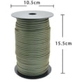 thumbnail image 4 of Exceptional Durability Paracord, Tactical Paracord With 9 Core Construction, Army Green, 100m Length, 4mm Diameter, Your Partner For Crafting And Survival, 4 of 5
