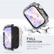 thumbnail image 2 of Compatible with iWatch Accessories with Built-in Tempered Glass Screen Protector Bling Crystal Diamond Rhinestone Full Protective Bumper Cover for Women Man(45mm,Black), 2 of 5