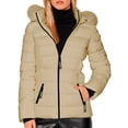thumbnail image 1 of Chamarra Para Mujer Shendy Vendy Con Gorro Removible Peluche Suave, 1 of 4