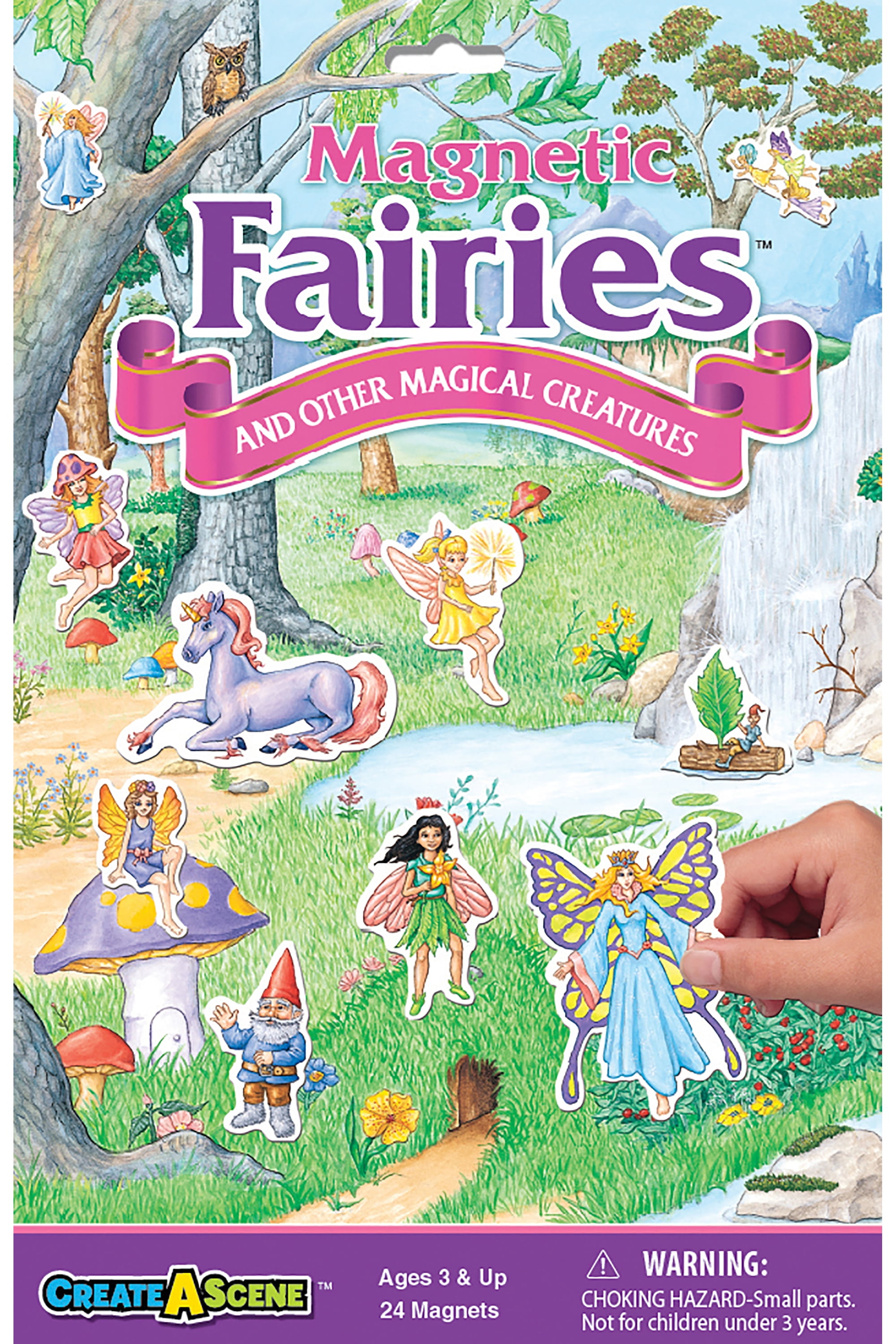Lauri Create-A-Scene Magnetic Playset - Fairies