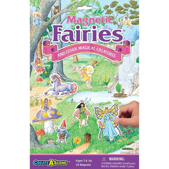 Lauri Create-A-Scene Magnetic Playset - Fairies