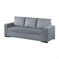 thumbnail image 6 of Billy Convertible Pull Out Sofa Bed, Gray Corduroy, 85 Inch, 6 of 7