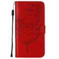 thumbnail image 2 of Case for Samsung Galaxy A31 Flip Cover Premium Leather Magnetic Embossing Butterfly, 2 of 5
