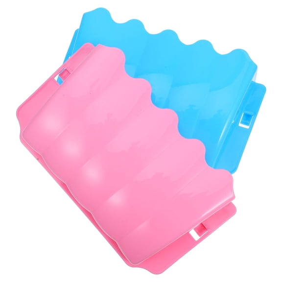 2Pcs Rabbit Hay Feeder Plastic Small Pet External Hay Feeder Holder for Rabbit Guinea Pig Bunny Chinchilla 9.43x6.29x1.97 Inch