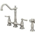 thumbnail image 2 of Pioneer Faucets 2AM501 Americana 1.5 GPM Bridge Kitchen Faucet - Chrome, 2 of 5