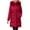 Red, variant on Winter Coats for Women Longline Quilted Coat With Detachable Hood Winter Warm Thickened Down Alternative Jacket Outerwear For Cold Weather Winter Jackets for Women