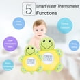 thumbnail image 3 of Termómetro de baño para bebés con temperatura ambiente - Fahrenheit y Celsius - Productos de seguridad para el baño de niños - Juguetes de baño, 3 of 5
