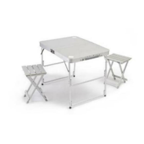 Pacific Import 182 Aluminum Portable Folding 2 Person Picnic Table