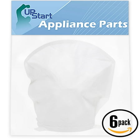 Cordless Hand Vac Filter - 6-Pack Replacement Dirt Devil AccuCharge 15.6 Volt Cordless Hand Vac M0923 Vacuum Filter - Compatible Dirt Devil 3ME1950001, F4 Filter