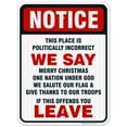 thumbnail image 1 of Patriotic Sign, Politically Incorrect Sign,, 1 of 8