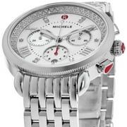 Michele Sport Sail Diamond Mother of Pearl Steel Womens Watch MWW01C000141