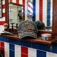 thumbnail image 5 of WKSCLPAI 250 Year American Anniversary Hat - 1776–2026 Distressed Denim Embroidered Patriotic Baseball Cap, Washable & Adjustable Casual Baseball Caps for Men Women, 5 of 9