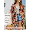 thumbnail image 4 of As Rose Rich Kimonos for Women Summer Swim Cover Up Kimono Cardigan, M, 4 of 9