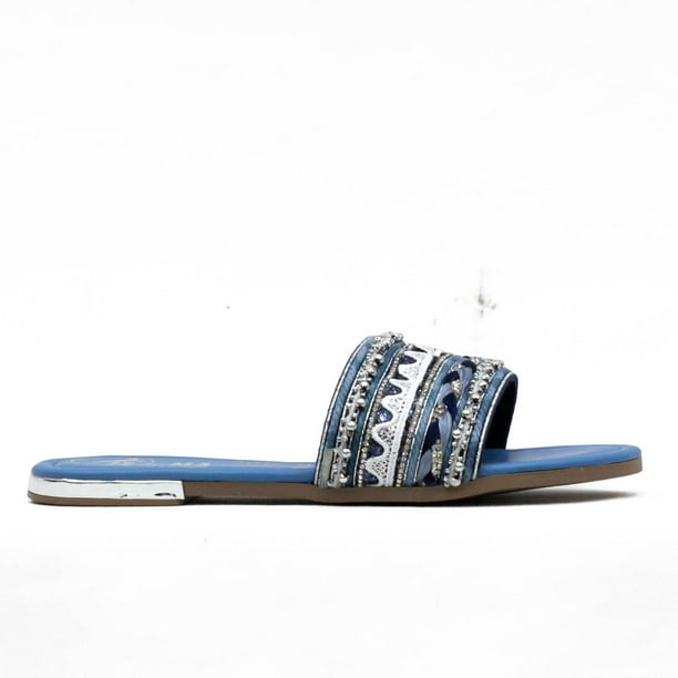 Sandalias Para Mujer Jema 022 azul marino 26