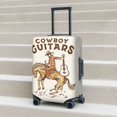 thumbnail image 5 of Travel Luggage Cover Protector - Cowboy Rodeo Guitar Anti-Scratch Suitcase Covers Fits 18-32 Inch Luggage, 5 of 5