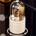 thumbnail image 1 of Openpig Makeup Brush Holder Organizer with Lid -360° Rotating Dustproof Make Up Brushes Container with Clear Cover, Spinning Cosmetics Holders Storage Cup, 1 of 9