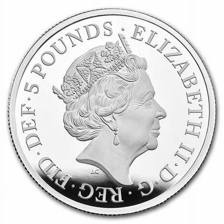 2022 Royal Mint 2 oz Silver Seymour Panther Proof Coin - Limited