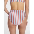 thumbnail image 3 of Time and Tru Women's and Women's Plus High Waisted Bikini Bottoms, Sizes XS-3X, 3 of 5