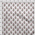 thumbnail image 3 of oneOone Viscose Jersey Fabric Leaves & Floral Block Print Sewing Fabric BTY 60 Inch Wide, 3 of 5