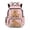 Beautiful Flower Capybara, variant on Sea Turtle Capybara Backpack for Students 6-18 Multi-pocket Lightweight Water Resistant 17 Inch School Bag for Elementary Middle High School
