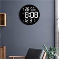 thumbnail image 2 of Toystoory Reloj LED digital Reloj despertador conciso multifuncional Reloj eléctrico ajustable Decoración del hogar No.1 US Plug Toystoory HA024908-01, 2 of 4
