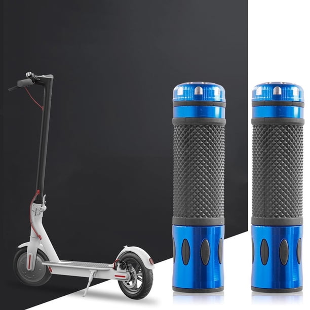 Poignées Compatibles Xiaomi M365 / 1S / PRO / Pro2 - Aluminium Et Caoutchouc, 4 Couleurs, Faciles à Installer