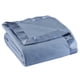 thumbnail image 1 of Manta de forro polar satinado OakRidge, tamaño completo, tamaño queen, twin, king blue, 1 of 3