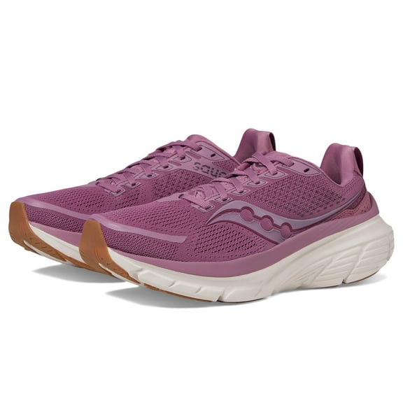 Saucony Women's Guide 17 Sneaker, Viola/Gum, 5