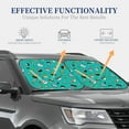 thumbnail image 4 of Disketp 2 Piece Sushi Pattern Windshield Sunshades,Folding Windshield Sun Shade For Car Suv Trucks Sedan,Blocks Uv Rays Sun Visor Protector-Medium, 4 of 7